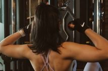 woman working out wide